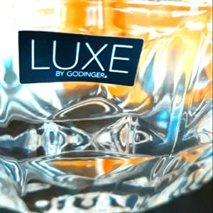 Brand new in the box Luxe crystal designer bowl